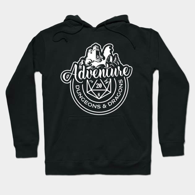 DnD Design Adventure Hoodie by OfficialTeeDreams